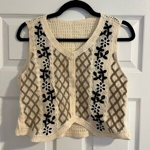 Handmade Crochet Vest